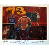 1973 New York Knicks Seven Signature Lithograph