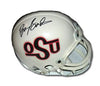 Barry Sanders Signed Full Size Oklahoma Helmet